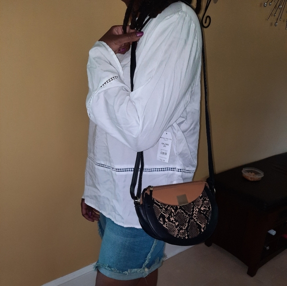 Bell Sleeve Peplum Top - Picture 2 of 3